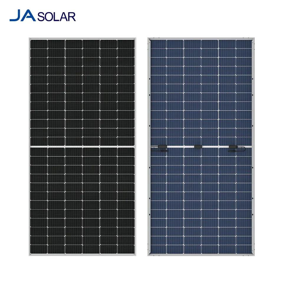 JA Solar JAM66D45 LB 605-630W JA Solar Panel 605 610 615 620 625 630 Watt JA N-Type Bifacial Dual Class Photovoltaic Panel