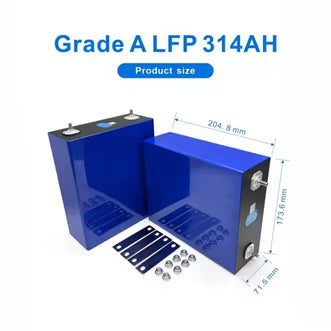 Lot de 4 batteries Lifepo4 EVE (MB31) 3,2 V 314 Ah de catégorie A, rechargeables pour véhicules électriques