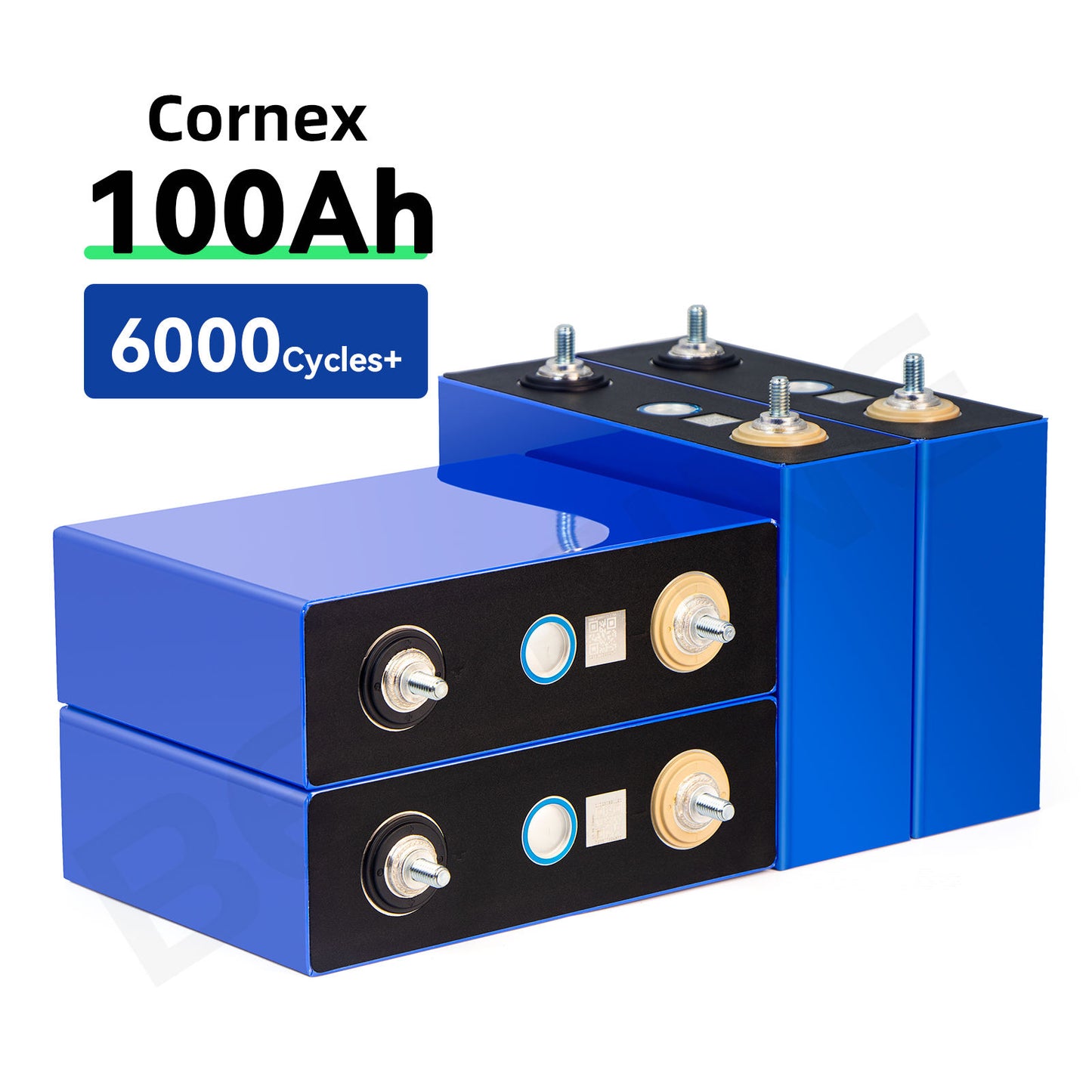 3.2V 100Ah Grade A Cornex HSEV LiFePO4 Zellen LiFePO4 Battery Cell for EV RV Solar Power
