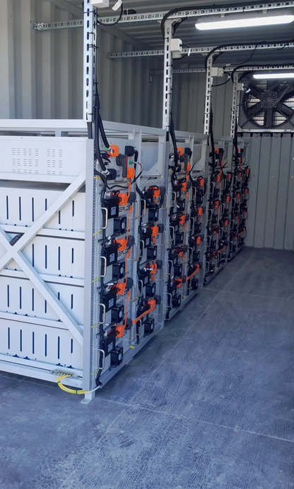 Akumulator LiFePO4 Seplos 200 kWh do montażu w szafie, 640 V DC, wysokiego napięcia, do komercyjnego magazynowania energii, zestawy akumulatorów BESS HV