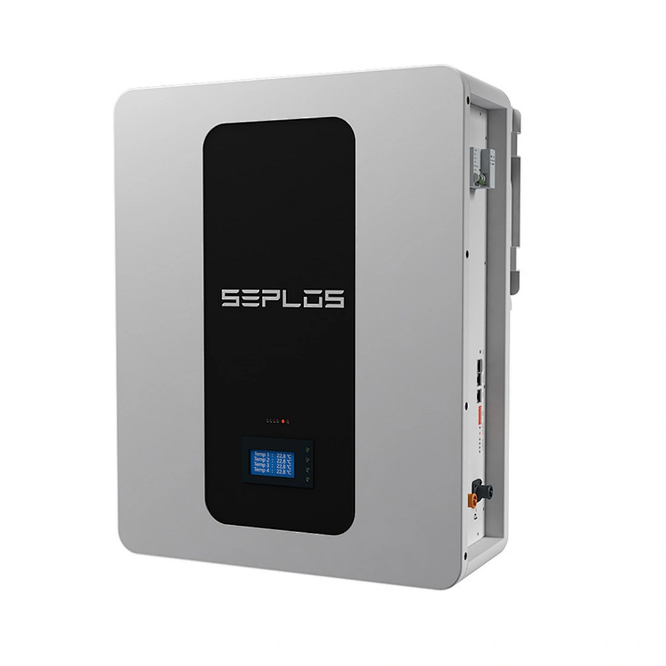 Batterie Lifepo4 48 V 51,2 V 105 Ah empilable 5 kWh pour stockage d'énergie solaire domestique