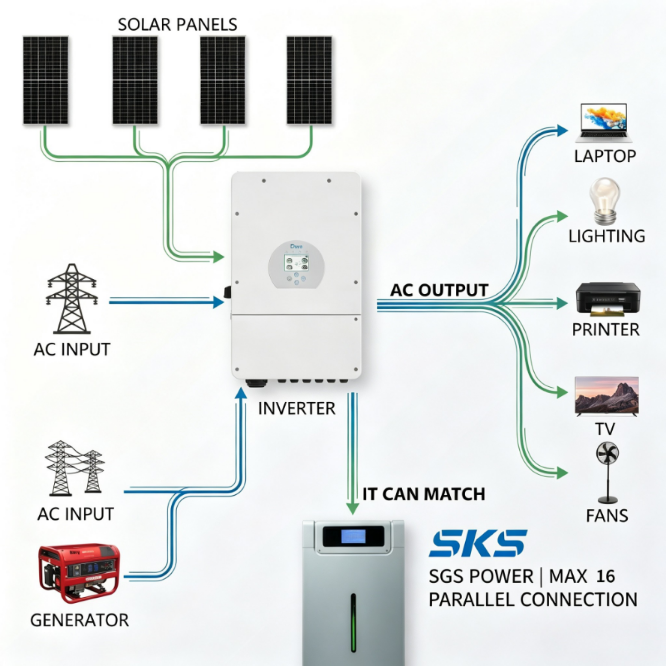 51.2V 314Ah 16KWh assembled battery packs,EU warehouse
