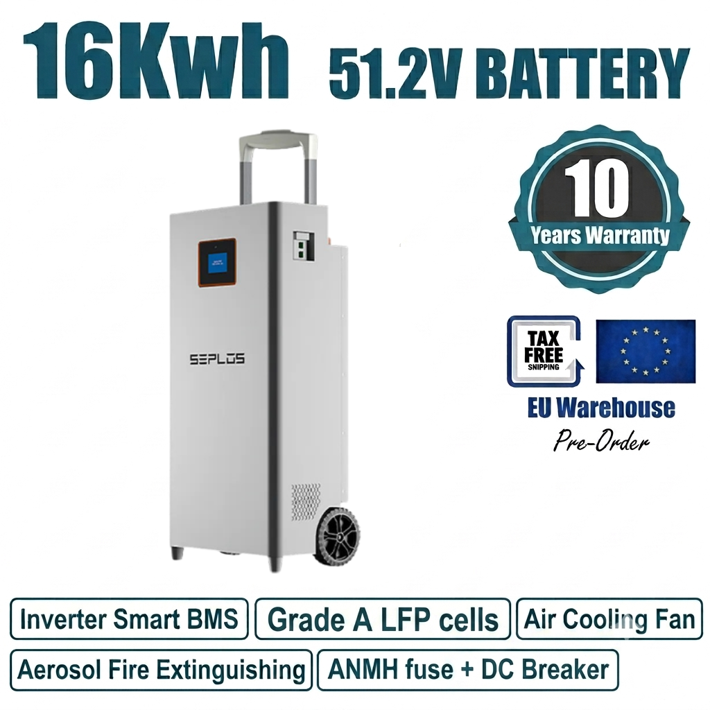 BATTERIES ESS à montage vertical MASON-314L-O 51,2 V 280 Ah 314 Ah 16 kWh