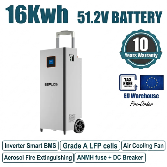 51.2V 280Ah 314Ah 16KWh MASON-314L-O vertical mount ESS BATTERY PACKS