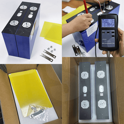 Cellule de batterie prismatique LFP LF560K 3,2 V pour système de stockage d'énergie EV MB56 628 Ah, 8 000 cycles
