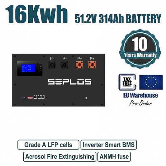 51.2V 280Ah 314Ah 230AH 200Ah Lifepo4 battery packs with grade A HSEV EVE cells
