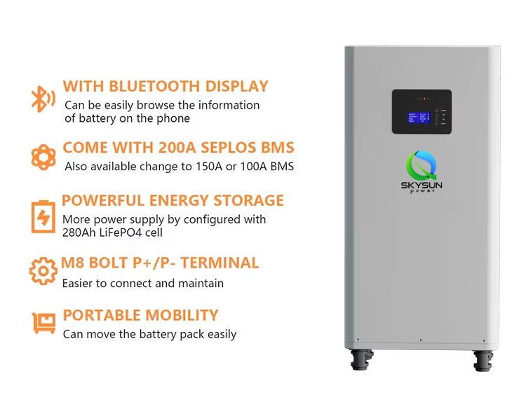 EU-Warehouse-Seplos Boîtier de batterie DIY MASON 280L 51,2 V sans cellule de batterie (pour batteries EVE/CATL/Hithium 280 Ah/314 Ah/340)