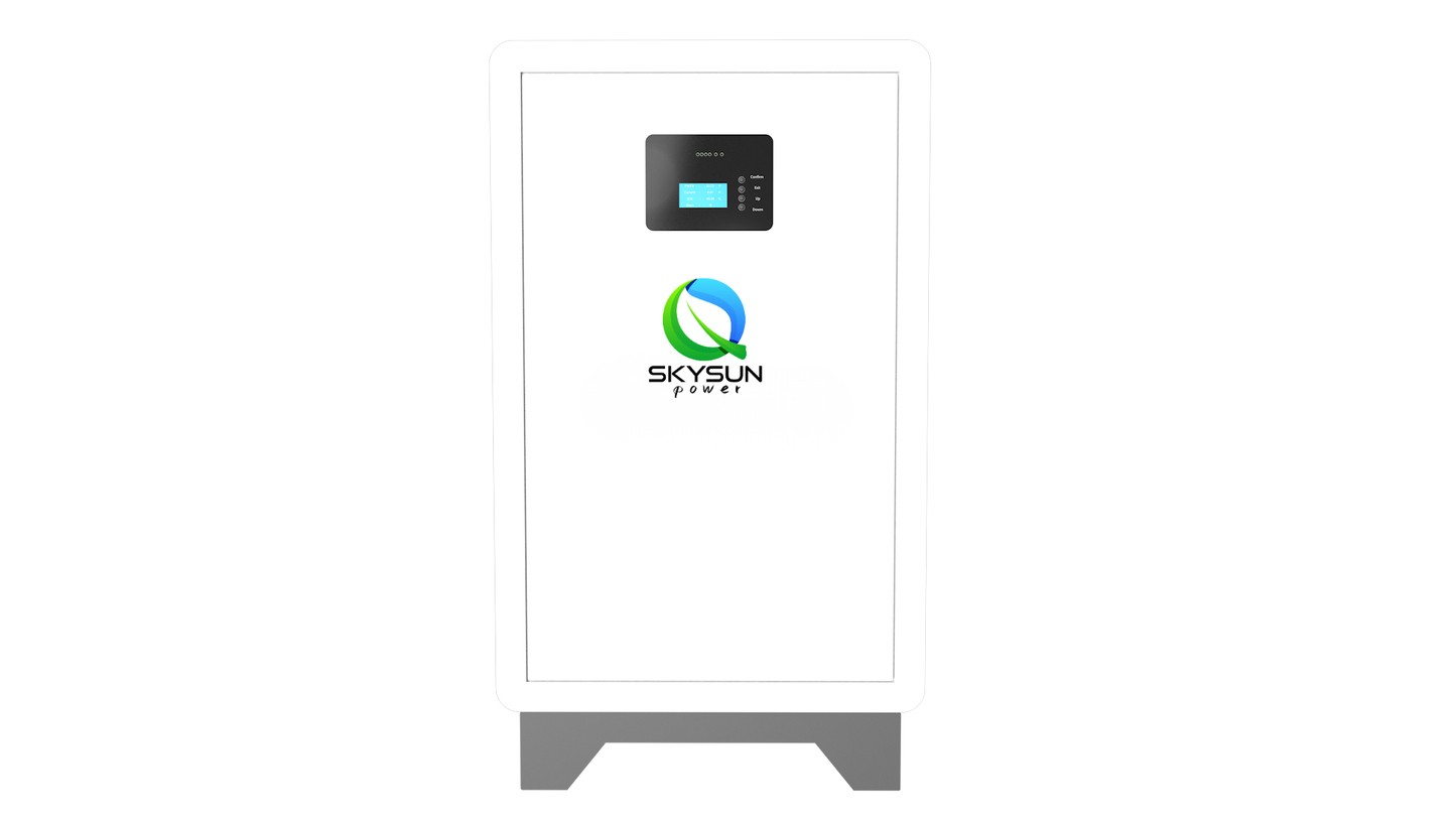 Batterie Lifepo4 48 V 51,2 V 105 Ah empilable 5 kWh pour stockage d'énergie solaire domestique