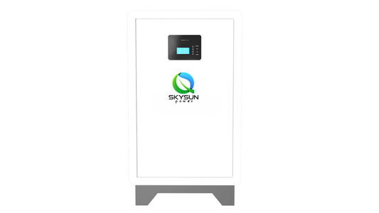 Batterie Lifepo4 48 V 51,2 V 105 Ah empilable 5 kWh pour stockage d'énergie solaire domestique