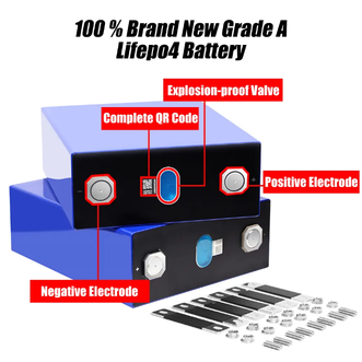 3.2V 280Ah Grade A EVE HSEV Lithium battery Cell for EV RV Solar Power