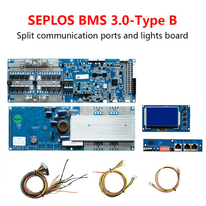 Seplos V3 BMS Protection Board 100A 150A 200A 8S 16S 24V 48V