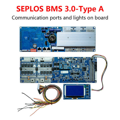 Seplos V3 BMS Protection Board 100A 150A 200A 8S 16S 24V 48V