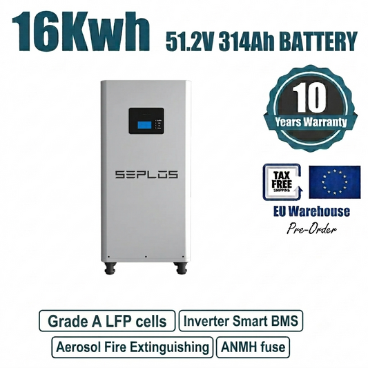 51.2V 280Ah 314Ah 16KWh vertical mount ESS BATTERY PACKS