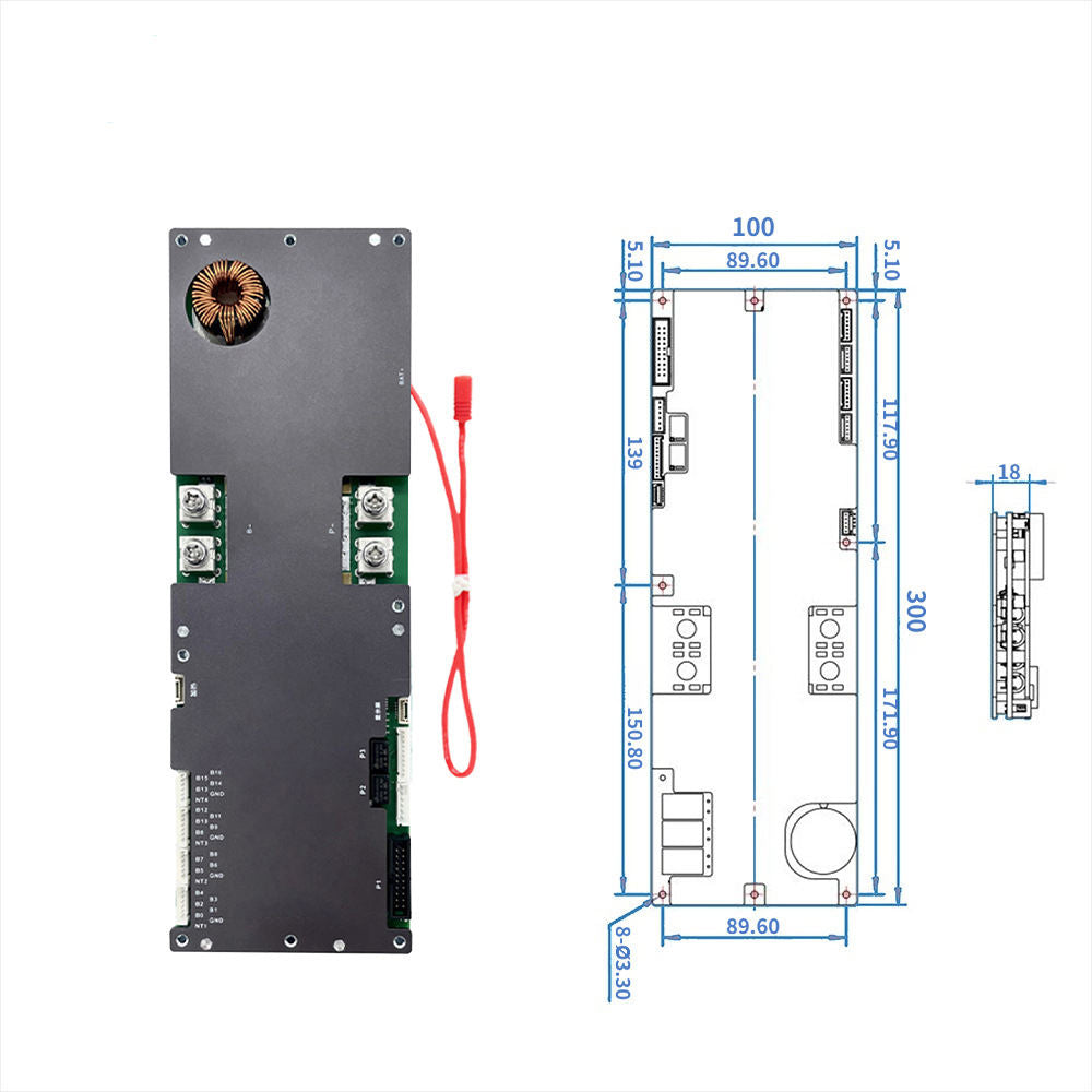 Intelligent JK Inverter BMS Protection Board 100A 150A 200A Intelligent Balanced jk Bms