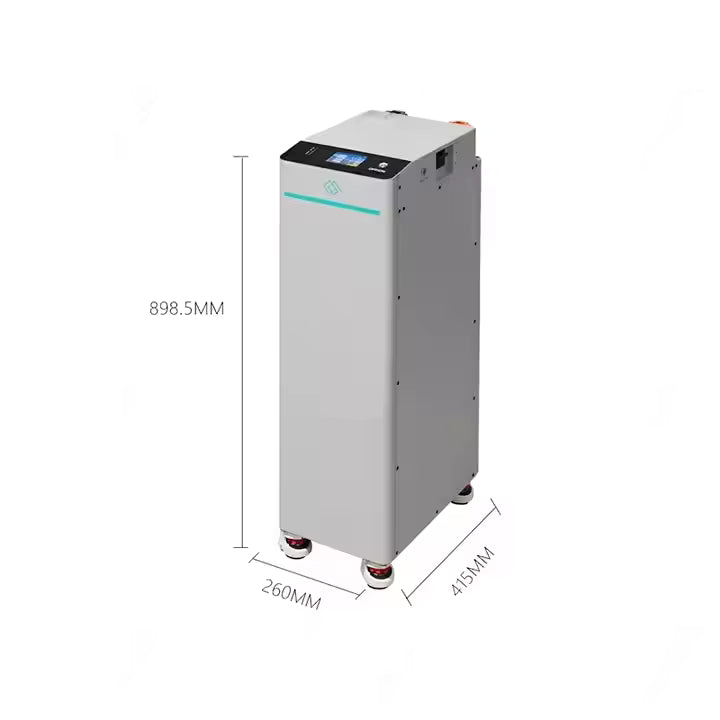 EU Stock Pre-assembled RIMDIN V4 Seplos 51.2V 280Ah 14.3KWh Lifepo4  ESS Solar Battery Active Balancer