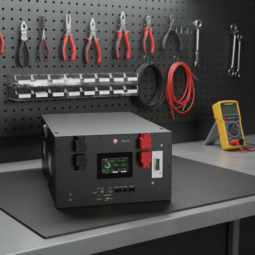 Kit de montage pour batterie LiFePO4 48V JK V19 BMS (version améliorée A2) 