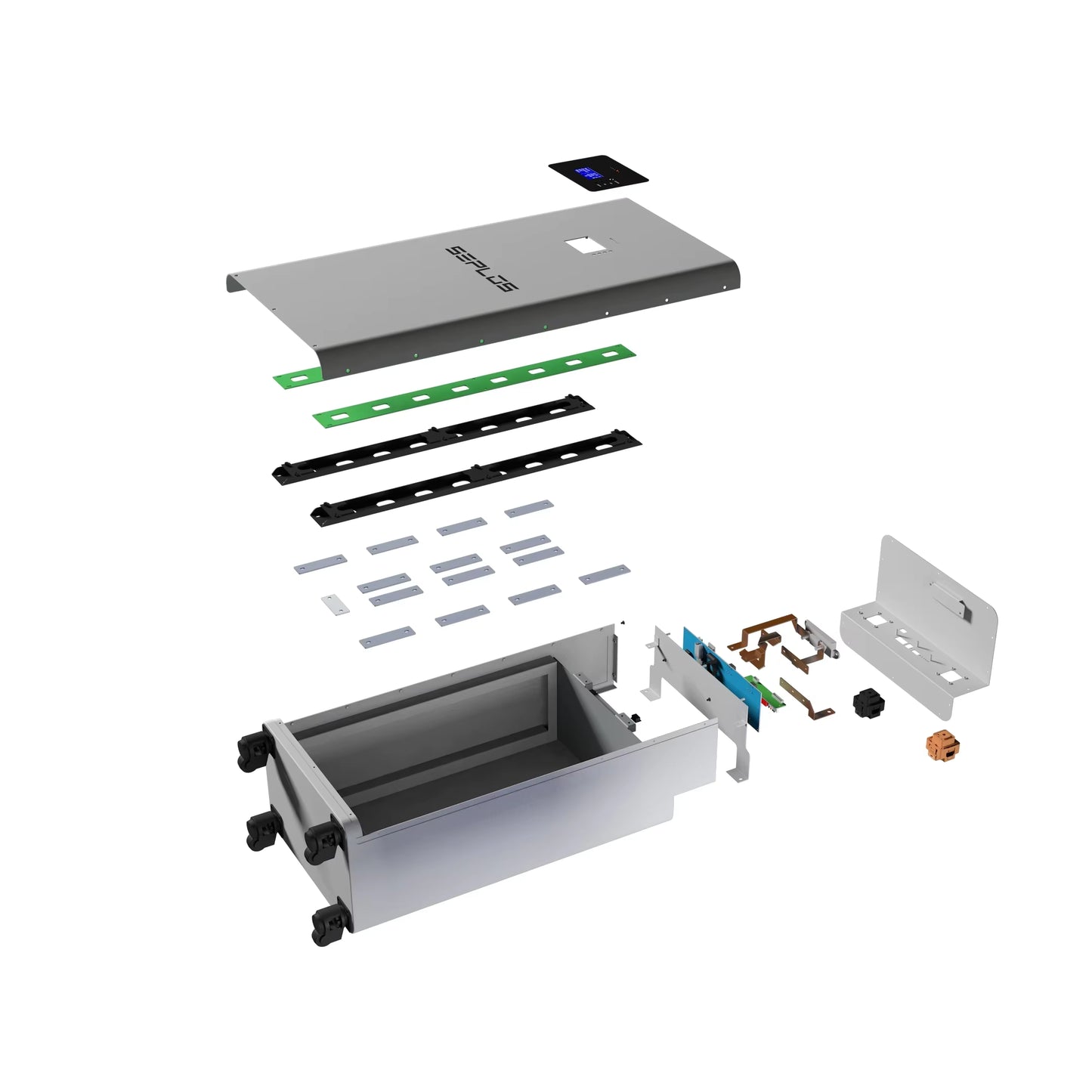 EU-Warehouse-Seplos 48V 51.2VMASON280 DIY Battery case Without Battery Cell (for CATL 280Ah/302Ah Batteries)