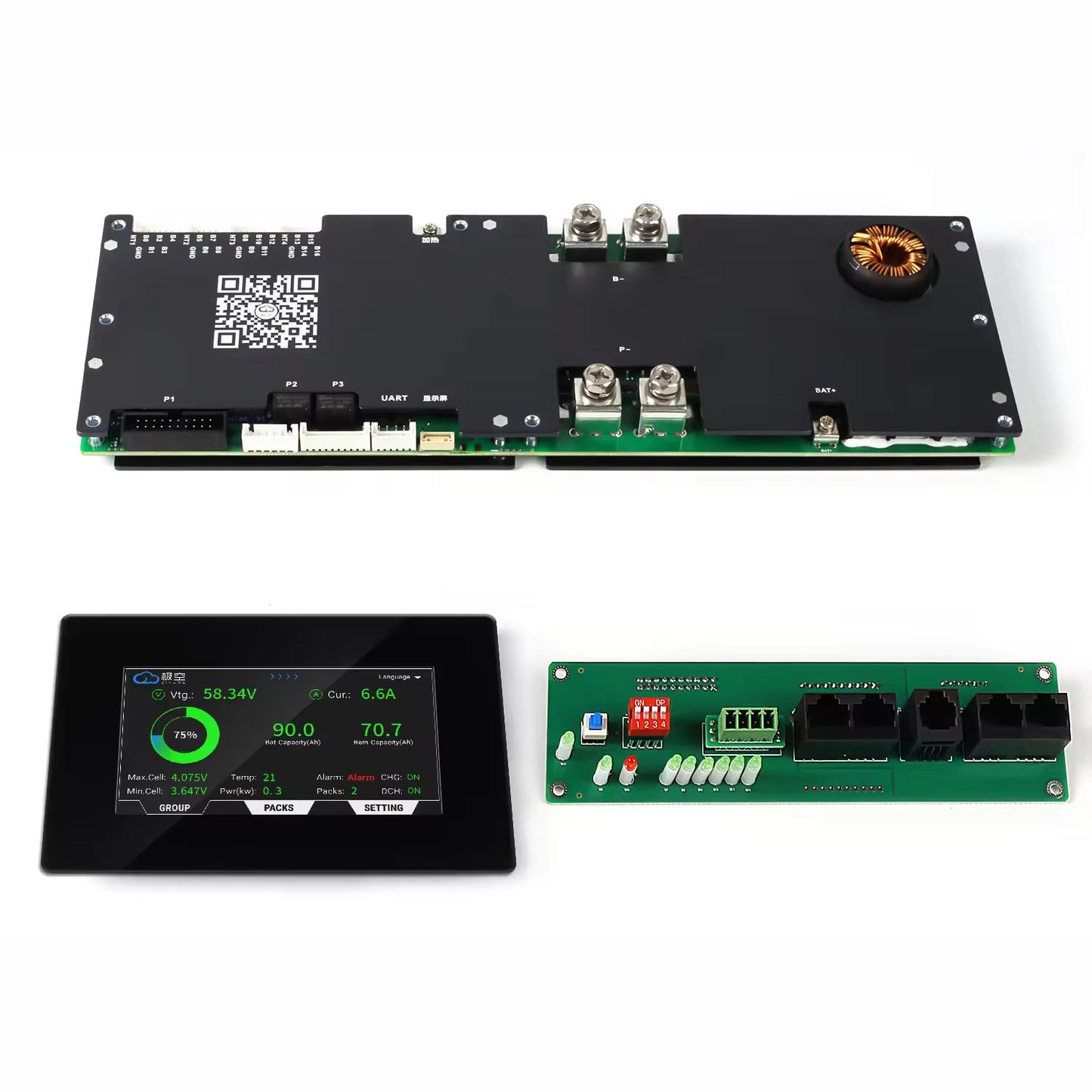 Intelligent JK Inverter BMS Protection Board 100A 150A 200A Intelligent Balanced jk Bms