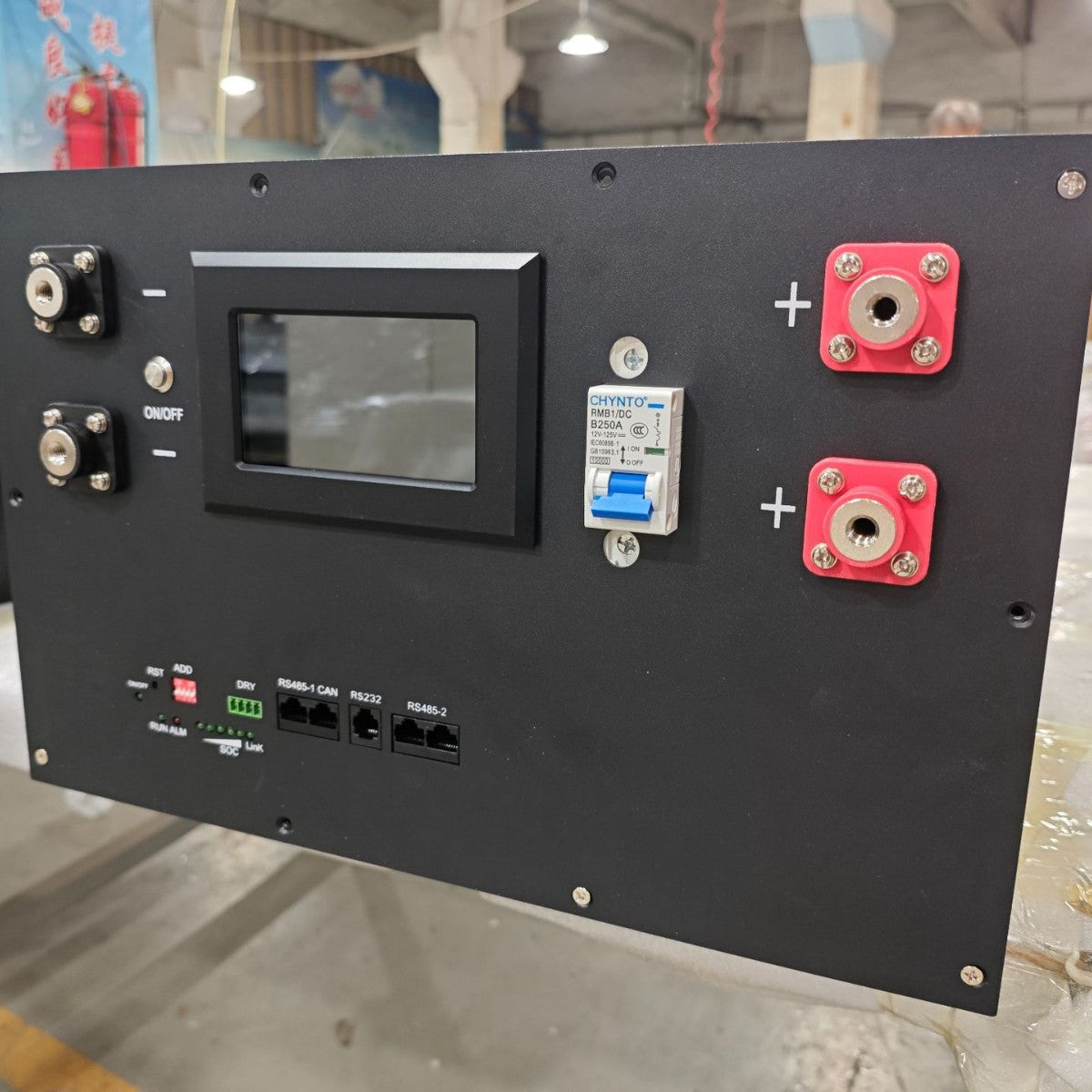 LiFePO4 Battery Box 15kWh 16S 314Ah Metal Battery Cabinet