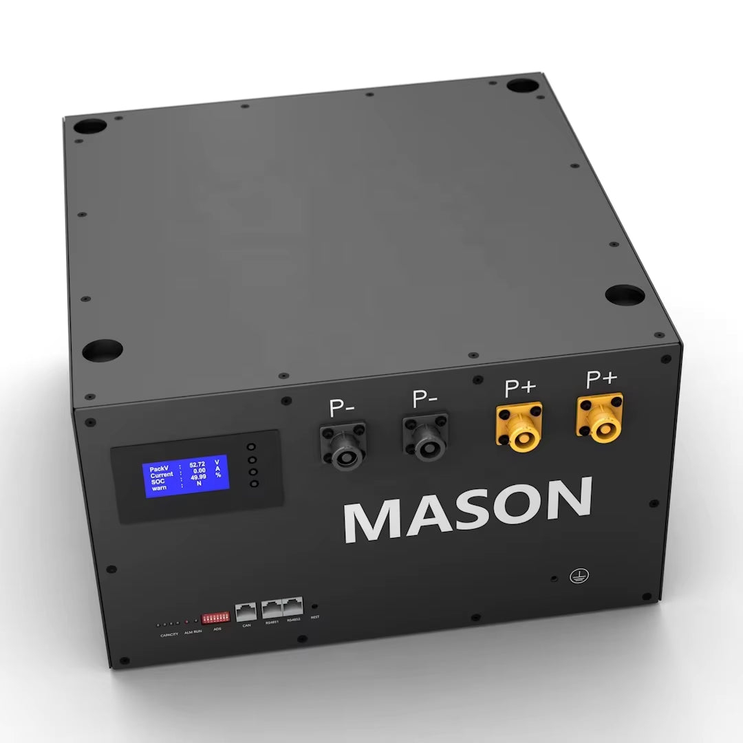 SEPLOS-EU-Warehouse-51.2V MASON DIY Unit (suitable 280Ah/306Ah,314Ah CATL 280Ah/302Ah Cell)BOX Stack Type Without Cells