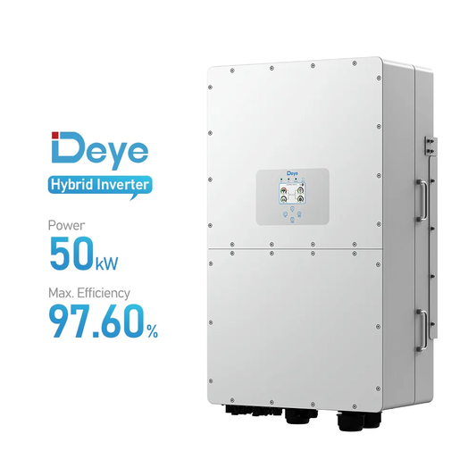 50KW 60KW Deye Sun-50K-SG01HP3-EU-BM4 SUN-60K-SG02HP3-EU-EM6  Deye 50 KW Three-phase 3 Phase deye 50kw Hybrid Solar Inverter