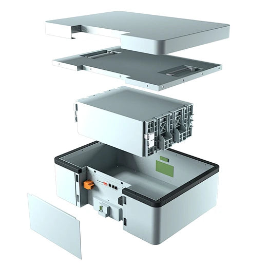 Batterie Seplos 48 V 500 Ah Lithium Fer Phosphate 25 kWh 51,2 V LiFePO4 avec onduleur, solution de stockage d'énergie tout-en-un